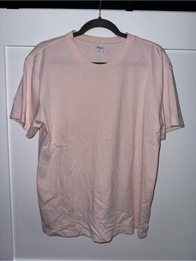 TNA Men's Crew Neck Tee in Pale Pink